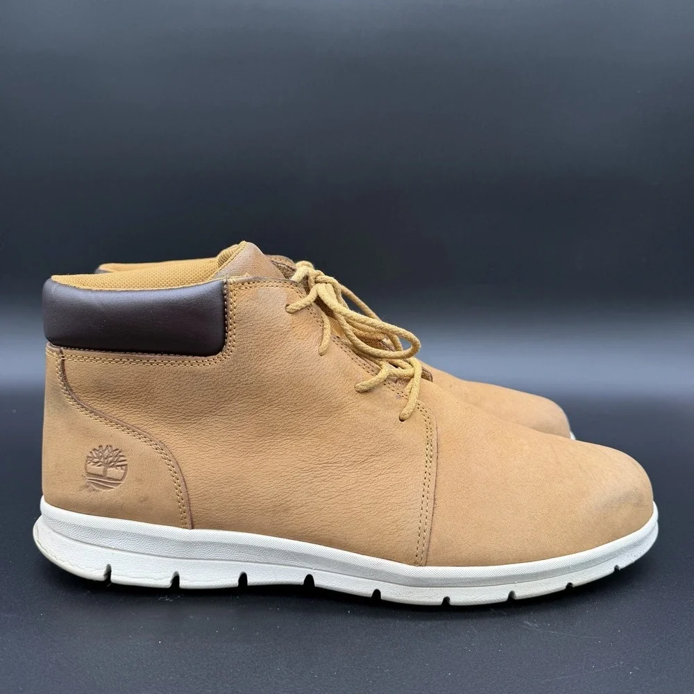 Timberland Graydon Chills Boot Wheat Nubuck Leather Men's Size 12